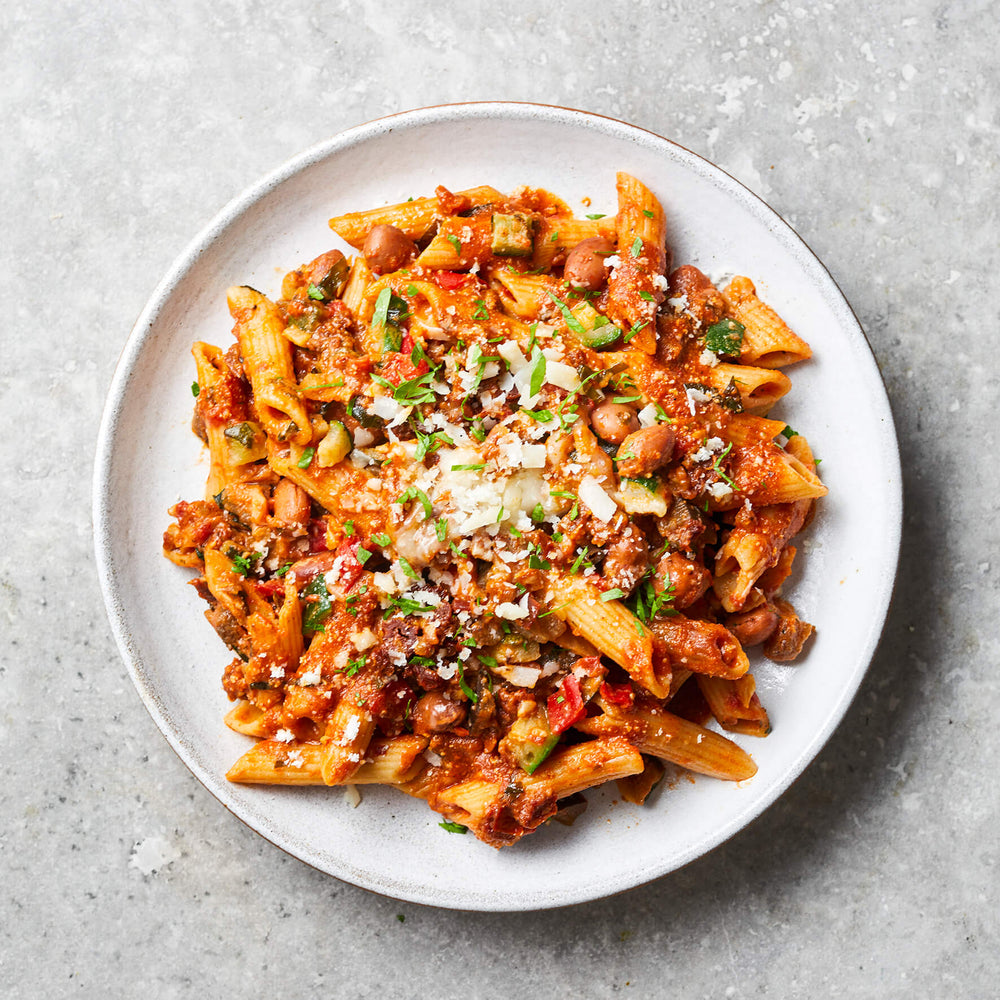 
            
                Load image into Gallery viewer, Red Pesto + Roasted Vegetable Penne (Mediterranean)
            
        